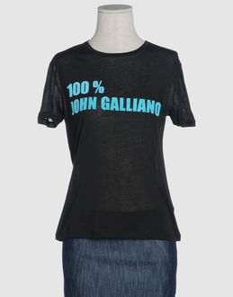 JOHN GALLIANO TOPWEAR Short sleeve t-shirts WOMEN on YOOX.COM