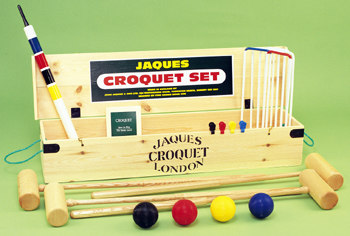 John Jaques Cambridge Croquet Set