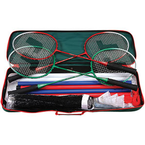 John Jaques Deluxe Badminton Set