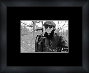 JOHN LENNON and Yoko Ono 1980 - Custom Framed Print Framed Music Prints and Poster