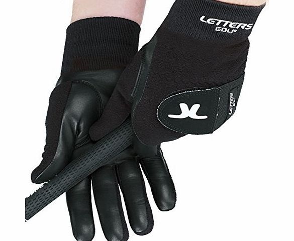 John Letters Cold Weather Winter Golf Gloves (Pair) in Medium