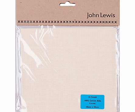 John Lewis 16 Count Aida, Small