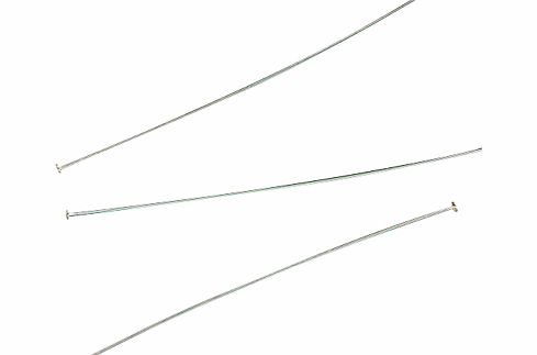 John Lewis 2`` Head Pins, Pack of 10, Sterling
