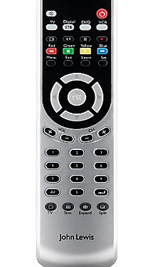 John Lewis 4-In-1 Remote Control