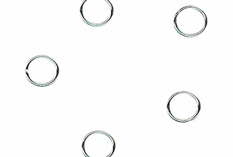 John Lewis 5mm Jump Rings, Pack of 20, Sterling