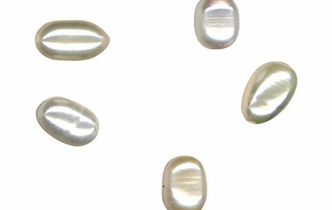 John Lewis 6-7mm Freshwater Rice Pearls, Pack of