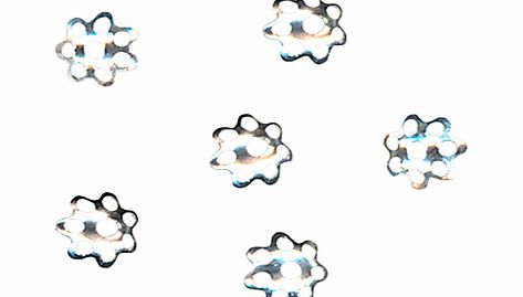 John Lewis 6mm Filigree Bead Caps, Pack of 100,