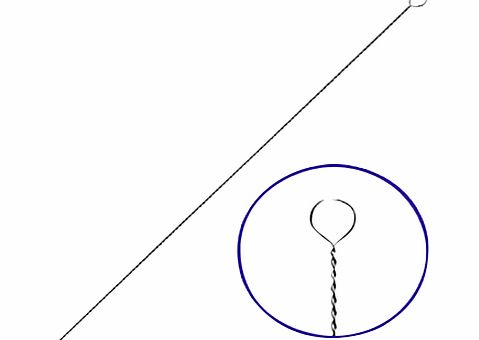 John Lewis 9cm Twisted Wire Needles, Pack of 25