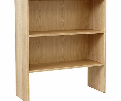 John Lewis Abacus Top Fitting Wide Bookcase