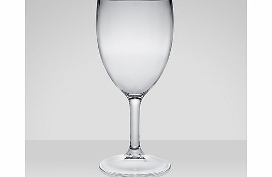 Acrylic Wine Glasses, Large, Set of 4