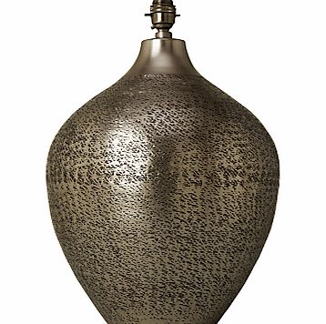 John Lewis Akita Textured Fusion Pot Lamp Base