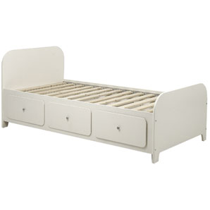 Alaska Bed- White- Single