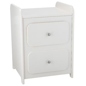 Alaska Bedside Cabinet- White