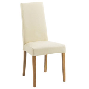 Wholesale Interiors Set of Two Full Leather Dining Chairs Black Y