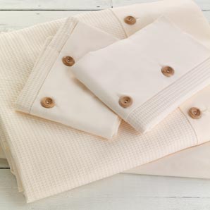 John Lewis Algarve Duvet Cover- Oyster- Single