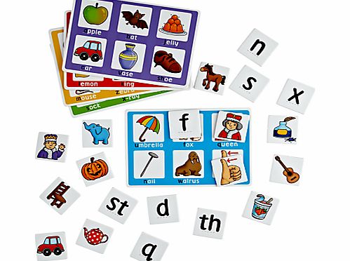 John Lewis Alphabet and Picture Matching Game
