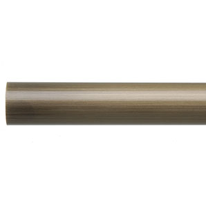 John Lewis Antiqued Brass Curtain Pole- L150cm x Dia.30mm
