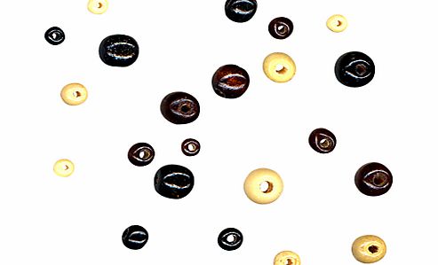John Lewis Assortment of Wooden Beads, 33g