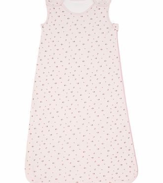 John Lewis Baby Floral Sleeping Bag, 2.5 Tog, Pink