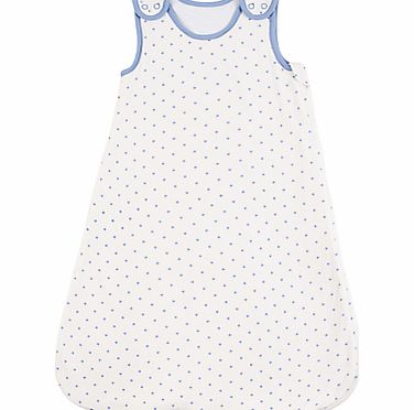 John Lewis Baby Star Sleeping Bag, 2.5 Tog, Blue