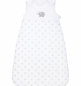 John Lewis Baby Star Sleeping Bag, 2.5 Tog, Grey