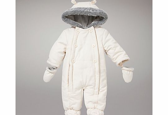 John Lewis Baby Wadded Snowsuit