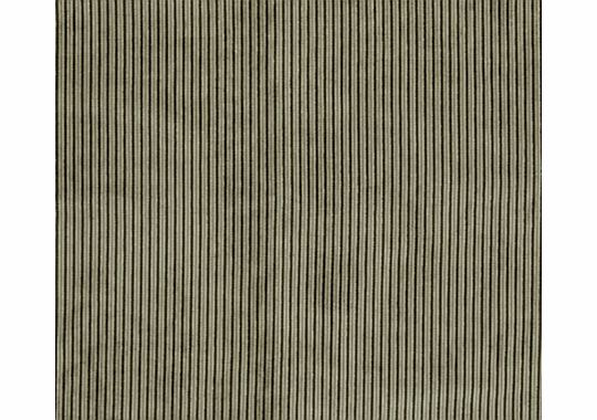 John Lewis Bacall Woven Stripe Fabric, Sable,