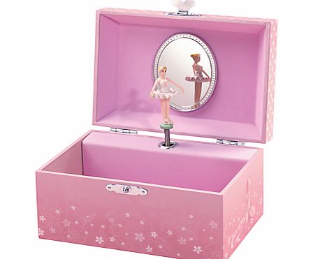 John Lewis Ballerina Musical Jewellery Box, Small