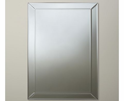 John Lewis Bevel Simple Mirror, Medium, 90 x 60cm