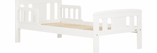 John Lewis Boris Toddler Bedstead, White