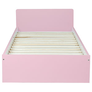 john lewis Box Bed- Pink- Single