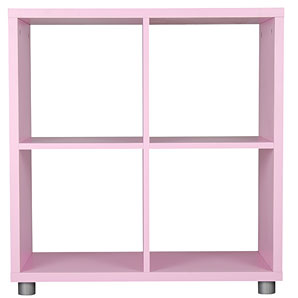 john lewis Box Four Cube Unit- Pink