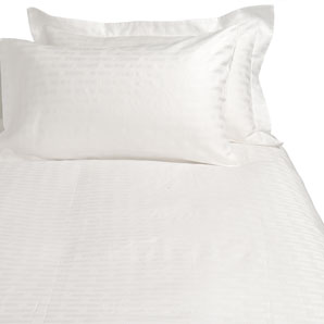 john lewis Box Lines Duvet Cover- White- Super Kingsize