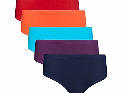 Bright Briefs, Pack of 5, Multi