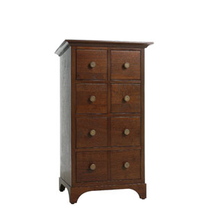 John Lewis Brighton 6 Drawer CD/DVD Unit