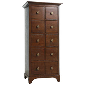 John Lewis Brighton 8 Drawer CD/DVD Unit