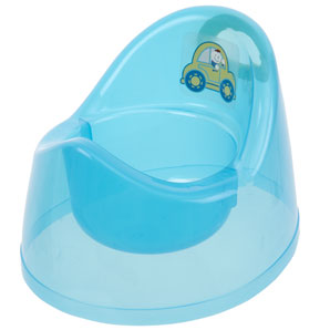 john lewis Car Potty- Aqua