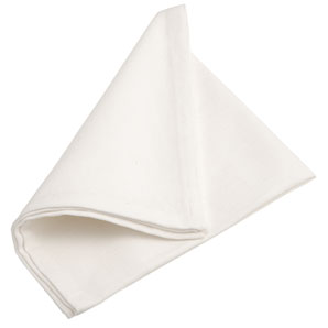 Casa Plain Napkin, Chalk