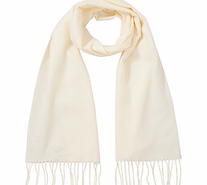 John Lewis Cashmink Plain Scarf
