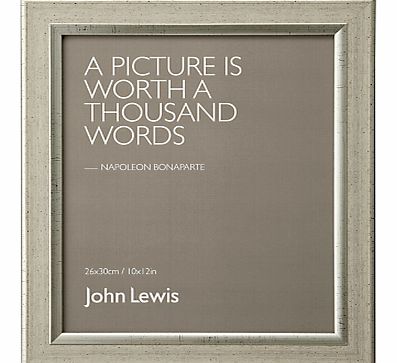 John Lewis Champagne Linen-Effect Frame, 10 x