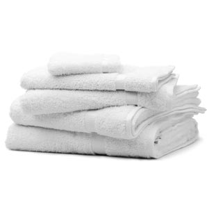 john lewis Classic Bath Towel, White