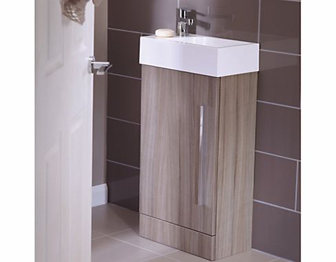 John Lewis Cloakroom Unit with Sink and Tap