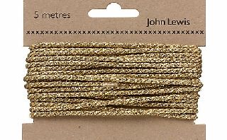 John Lewis Cord, Gold, 5m