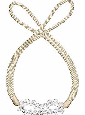 John Lewis Crystal Rope Tieback