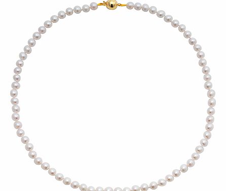 John Lewis Cultured Pearl Knotted 18`` Necklace