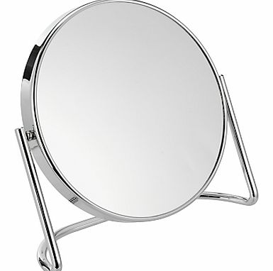 John Lewis D-Stand 7x Magnification Mirror, Chrome