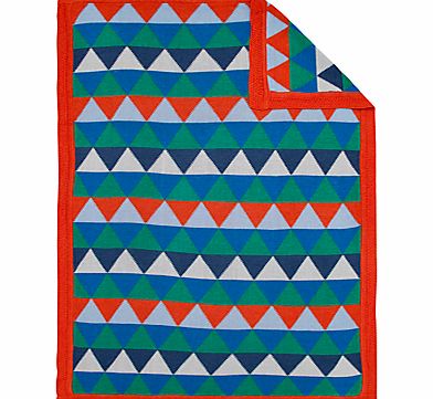 John Lewis Diamond Pram Baby Blanket, Multi