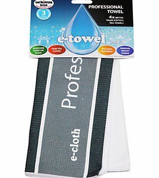John Lewis E-towel Professional Finish Tea Towel