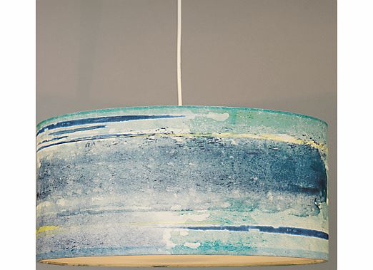 John Lewis Easy-to-fit Nara Ceiling Pendant, Blue