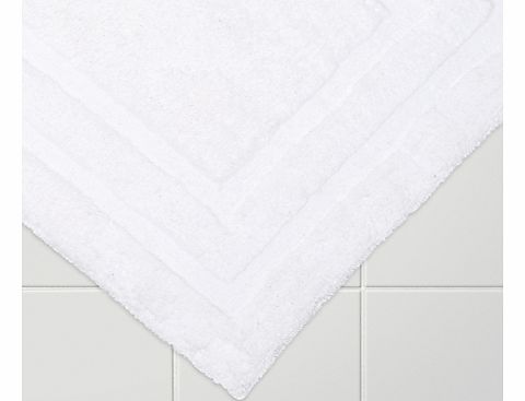 John Lewis Egyptian Cotton Deep Pile Bath Mat